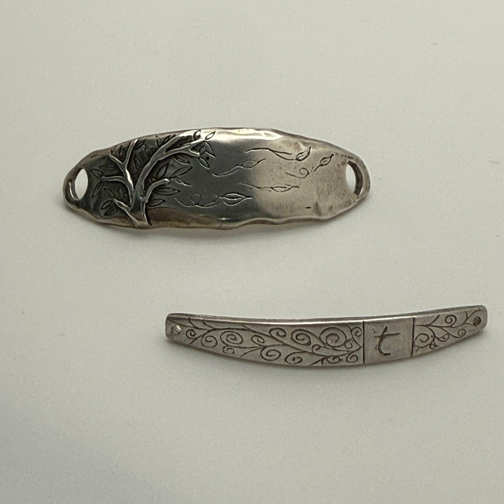 Holly Lane Designs Sterling Silver God Around Us Tree Bracelet Pieces Set 925